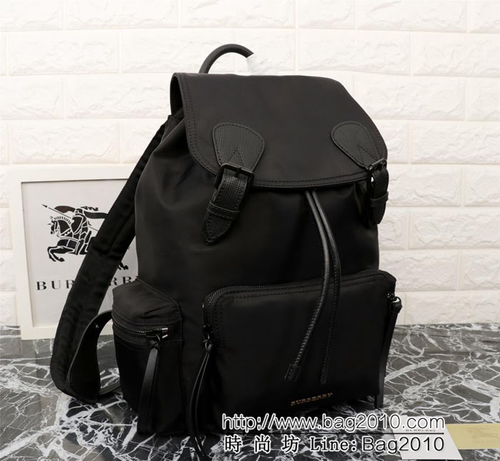 BURBERRY巴寶莉 The Rucksack 男士中號軍旅背包 防雨功能 4791  Bhq1298